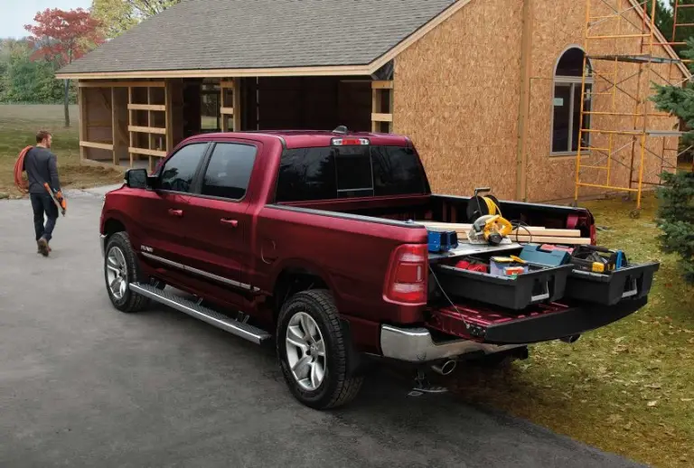 2026 Ram 1500 truck bed storange