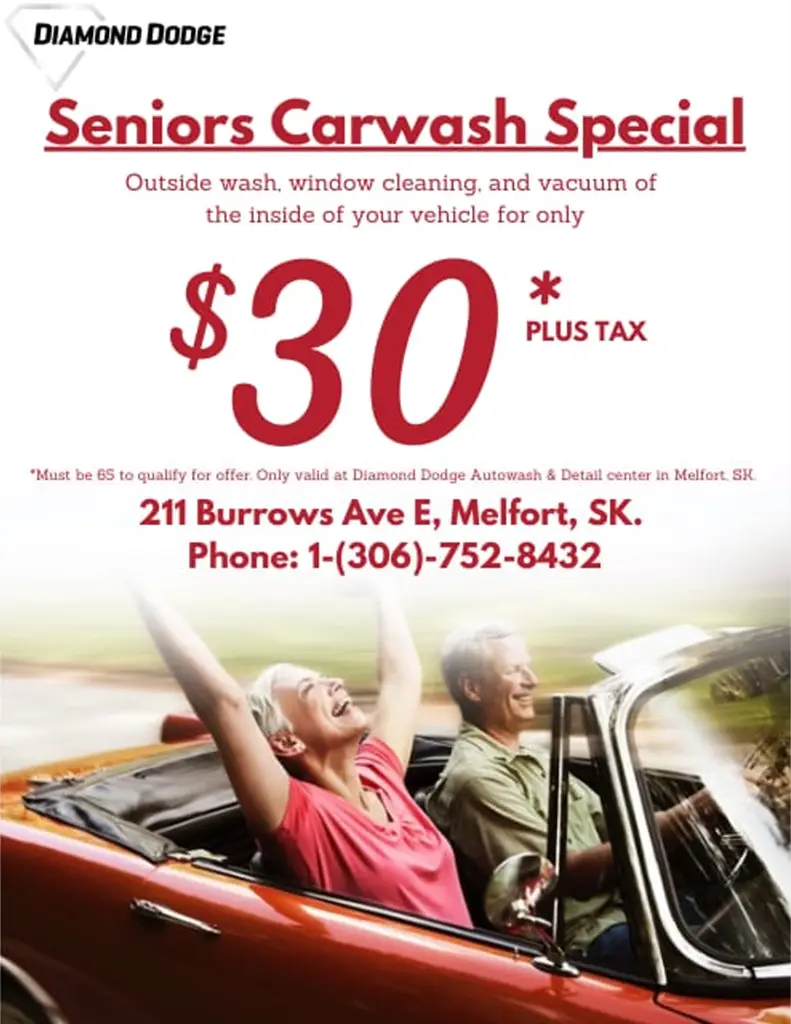 Senior Carwash Special
