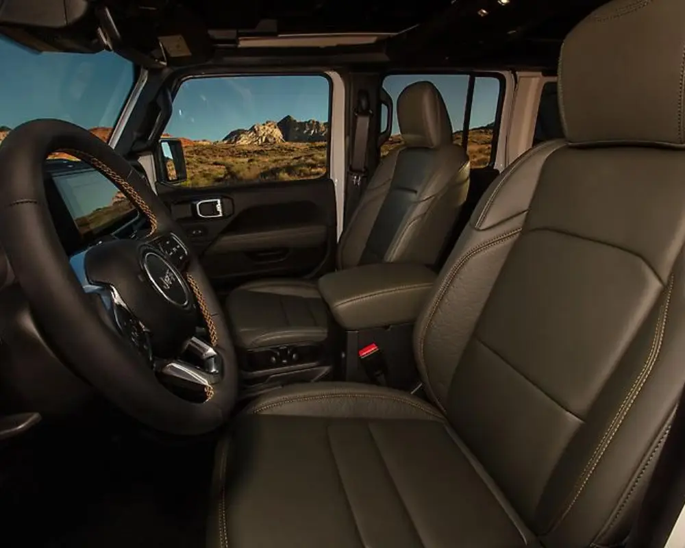 2024 Jeep Wrangler 4xe interior