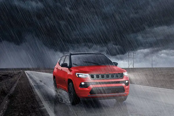red 2024 jeep compass