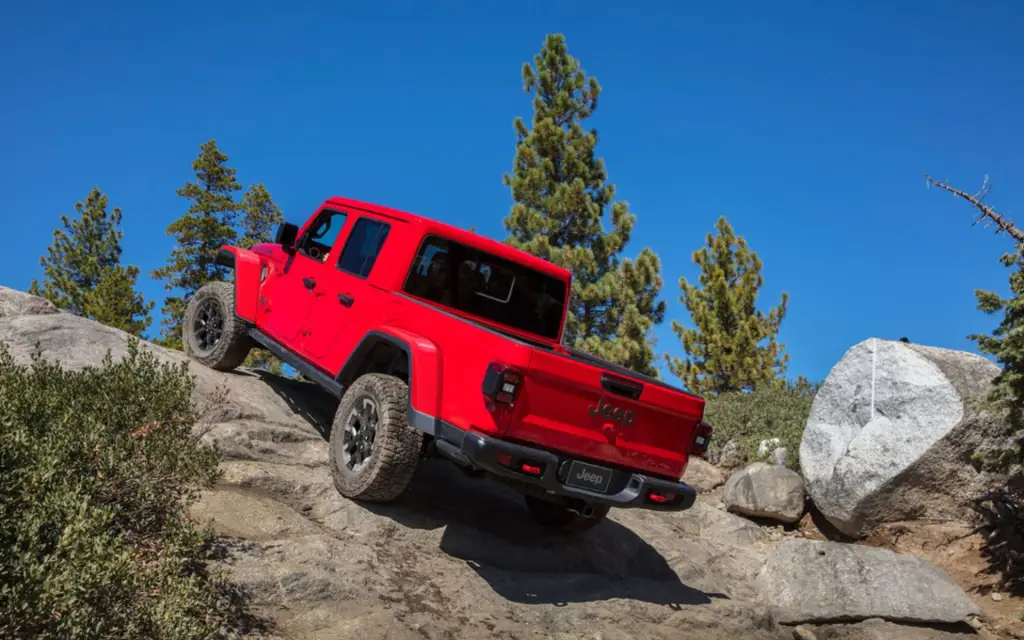 2024 Jeep Gladiator red