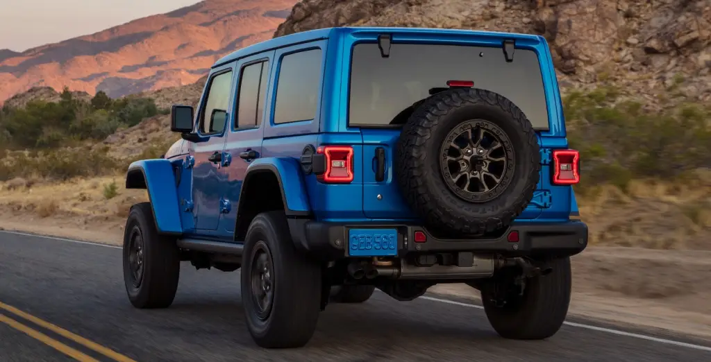 2023 jeep wrangler exterior back